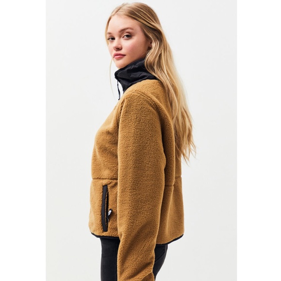 North Face Dunraven Sherpa Jacket - British Khaki - Picture 4 of 12